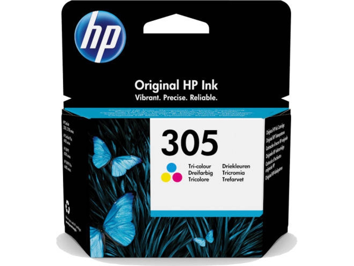 Imagem 0 de Tinteiro HP Original 3YM60AE 305 Tricolor, Instant Ink