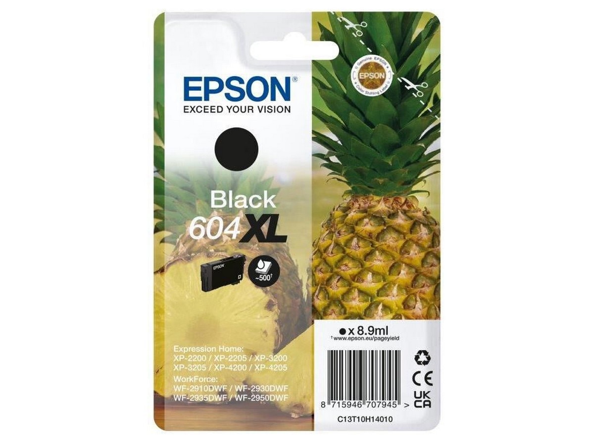Imagem 0 de Tinteiro Epson Preto 604 XL