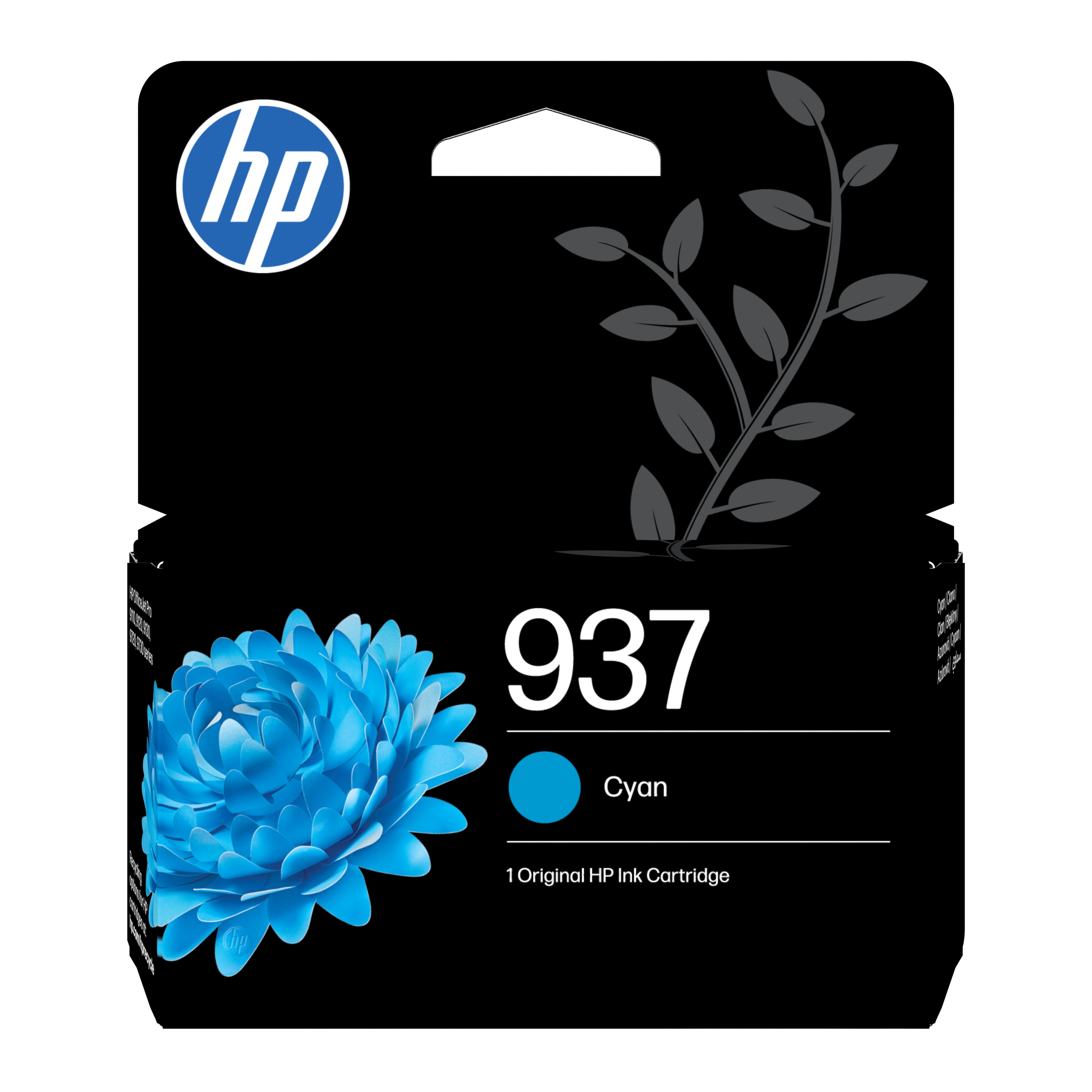 Imagem 0 de Tinteiro HP 937 - Cian (4S6W2NE)