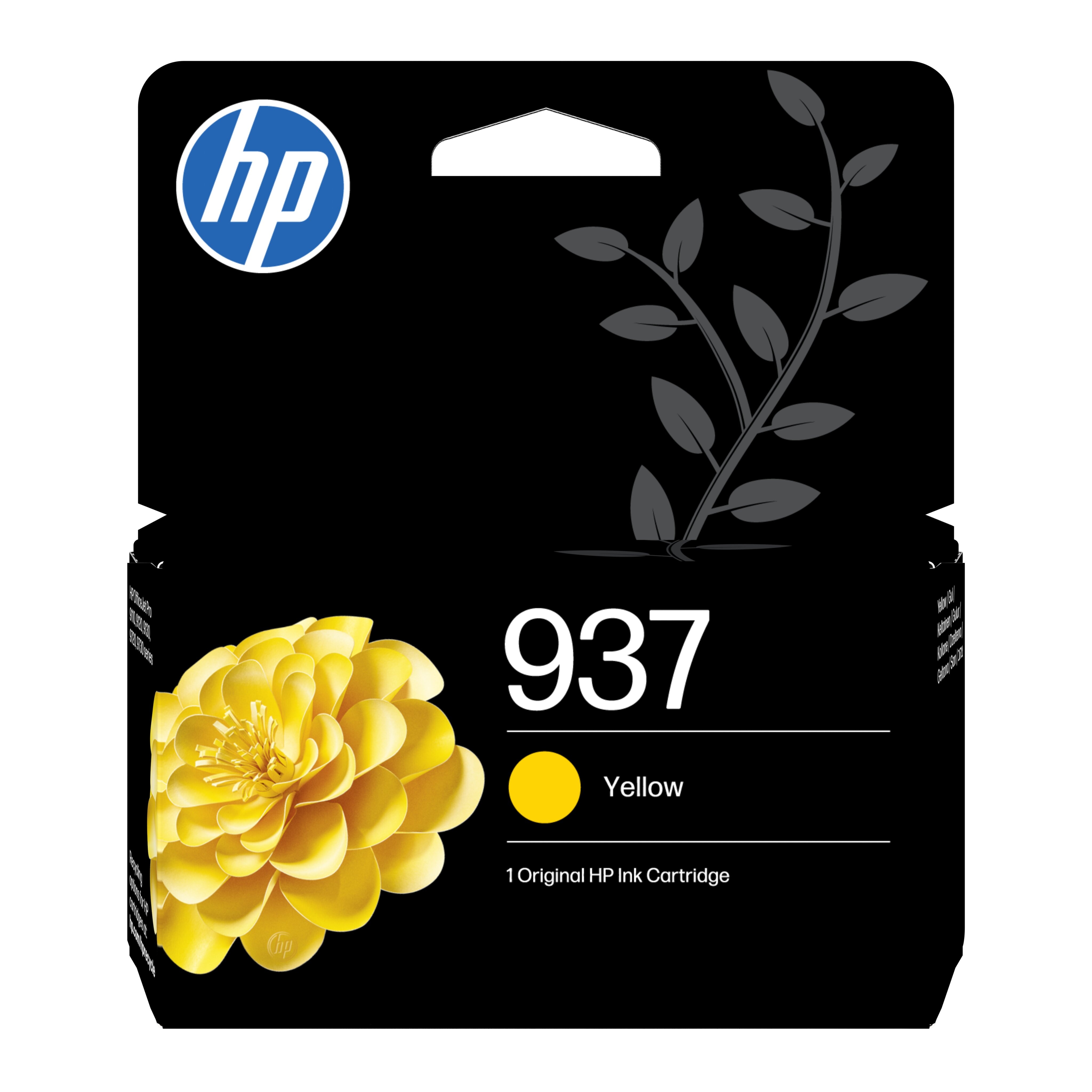 Tinteiro HP 937 - Amarelo (4S6W4NE) 1