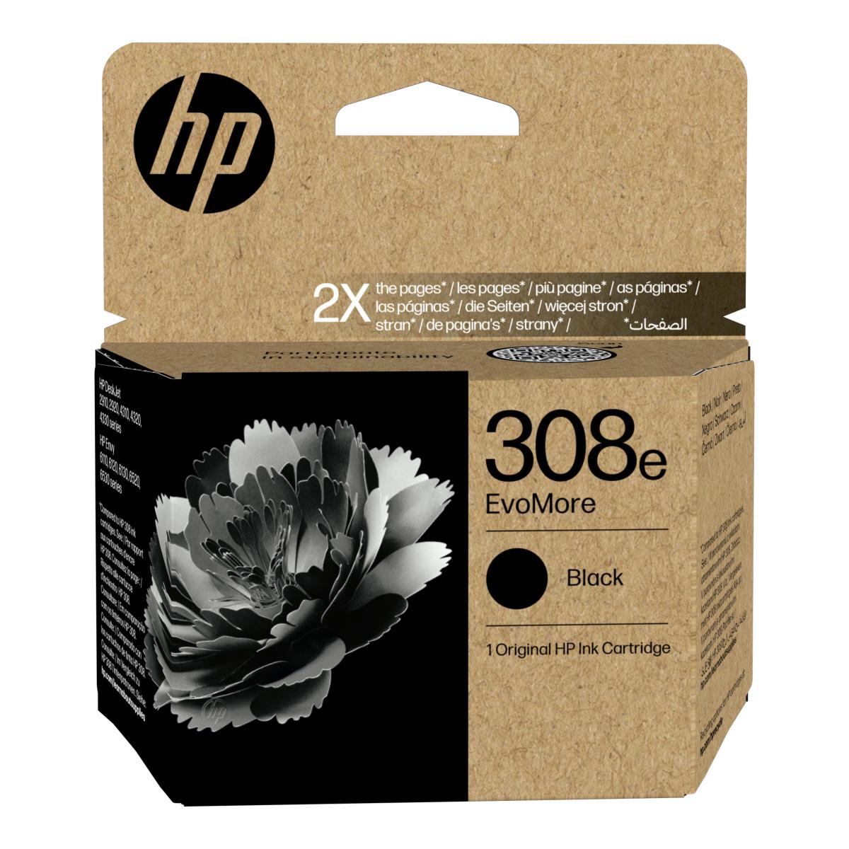 Imagem 0 de Tinteiro HP EvoMore 7FP22UE 308e - Preto
