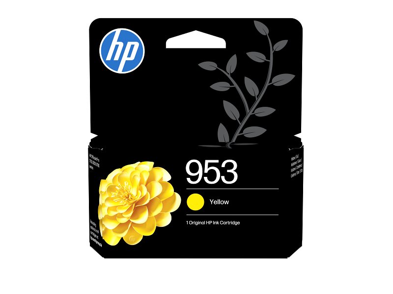 Tinteiro HP Original 953 F6U14AE#LS1 - Amarelo Amarelo-1