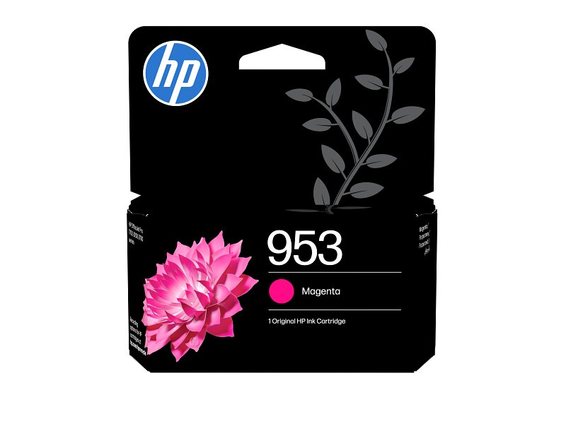 Tinteiro HP original 953 F6U13AE#LS1 - Magenta Magenta-1