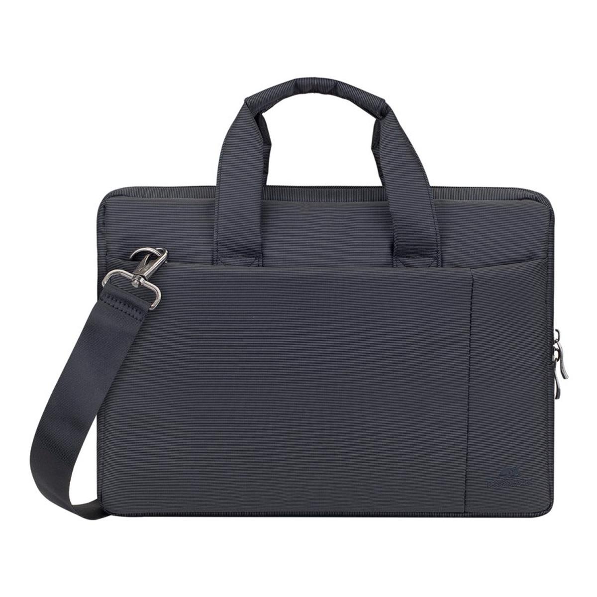 Mala Rivacase 8221 Central para Portátil 13,3" - Preto Preto-2
