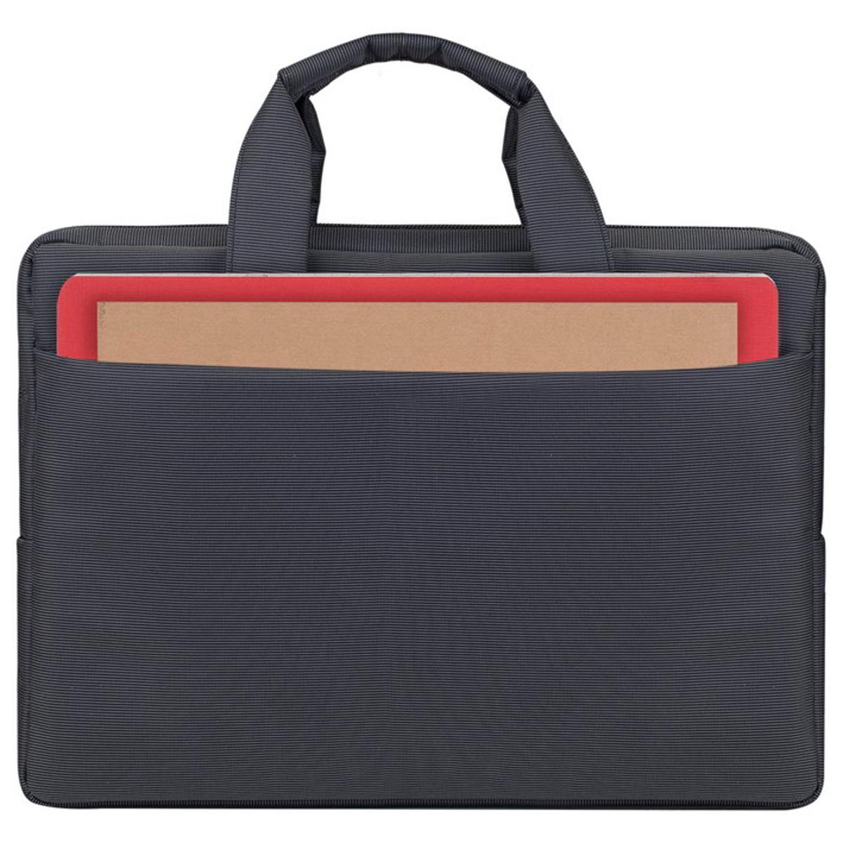 Mala Rivacase 8221 Central para Portátil 13,3" - Preto Preto-4