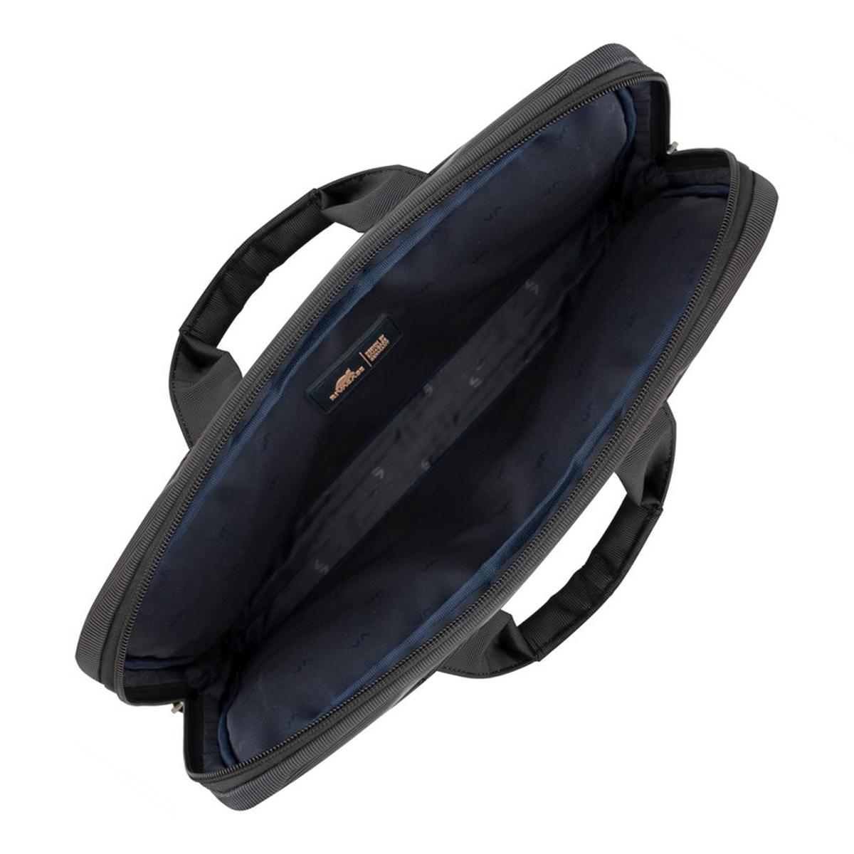 Mala Rivacase 8221 Central para Portátil 13,3" - Preto Preto-6