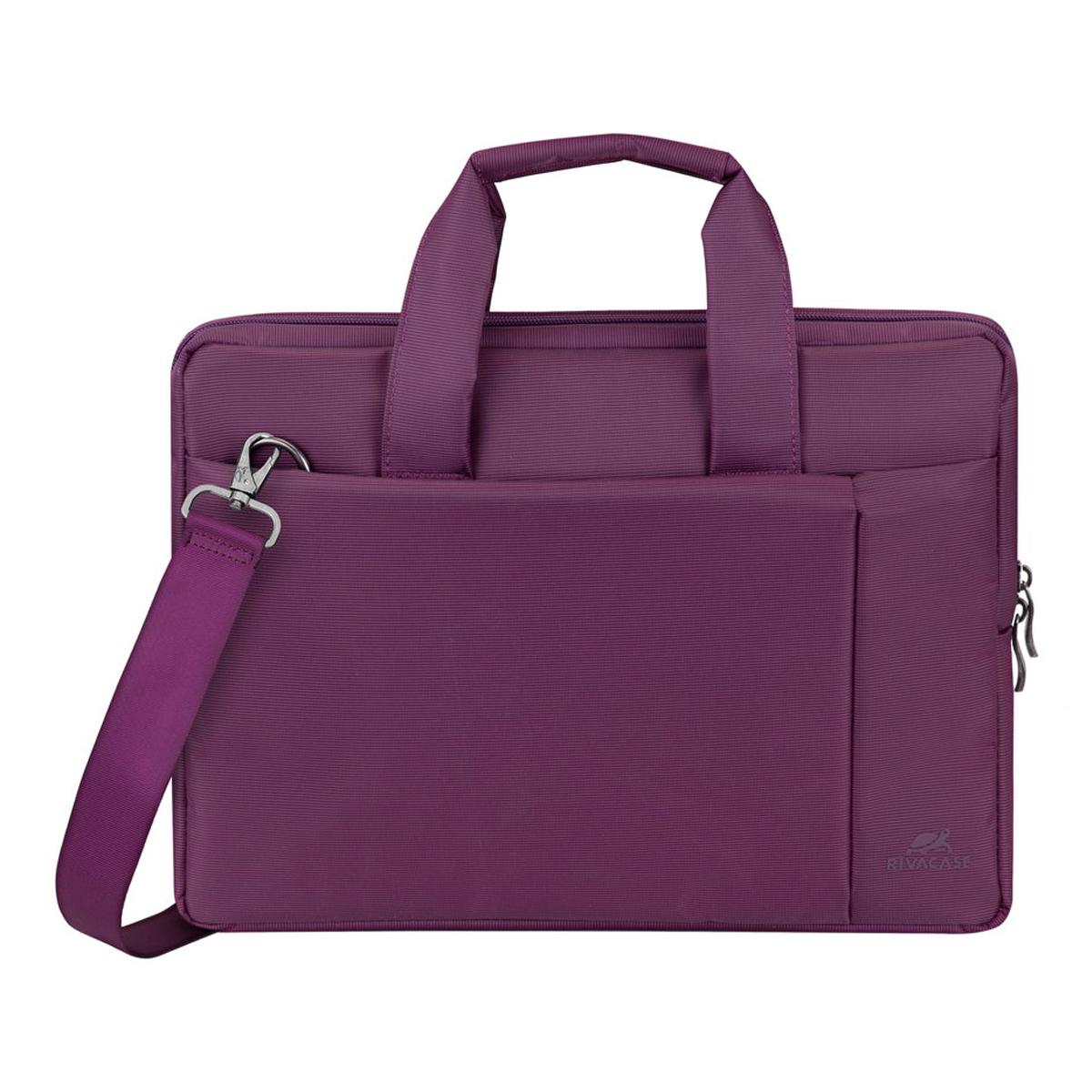 Mala Rivacase 8221 Central para Portátil 13,3" - Purple Lilás-2