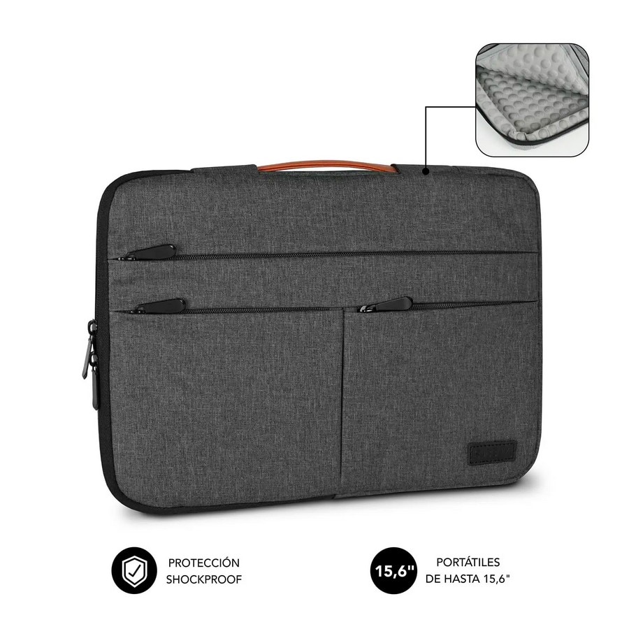 Imagem 0 de Capa para Portátil Air Padding 360 Sleeve 15,6? - Cinzento Escuro