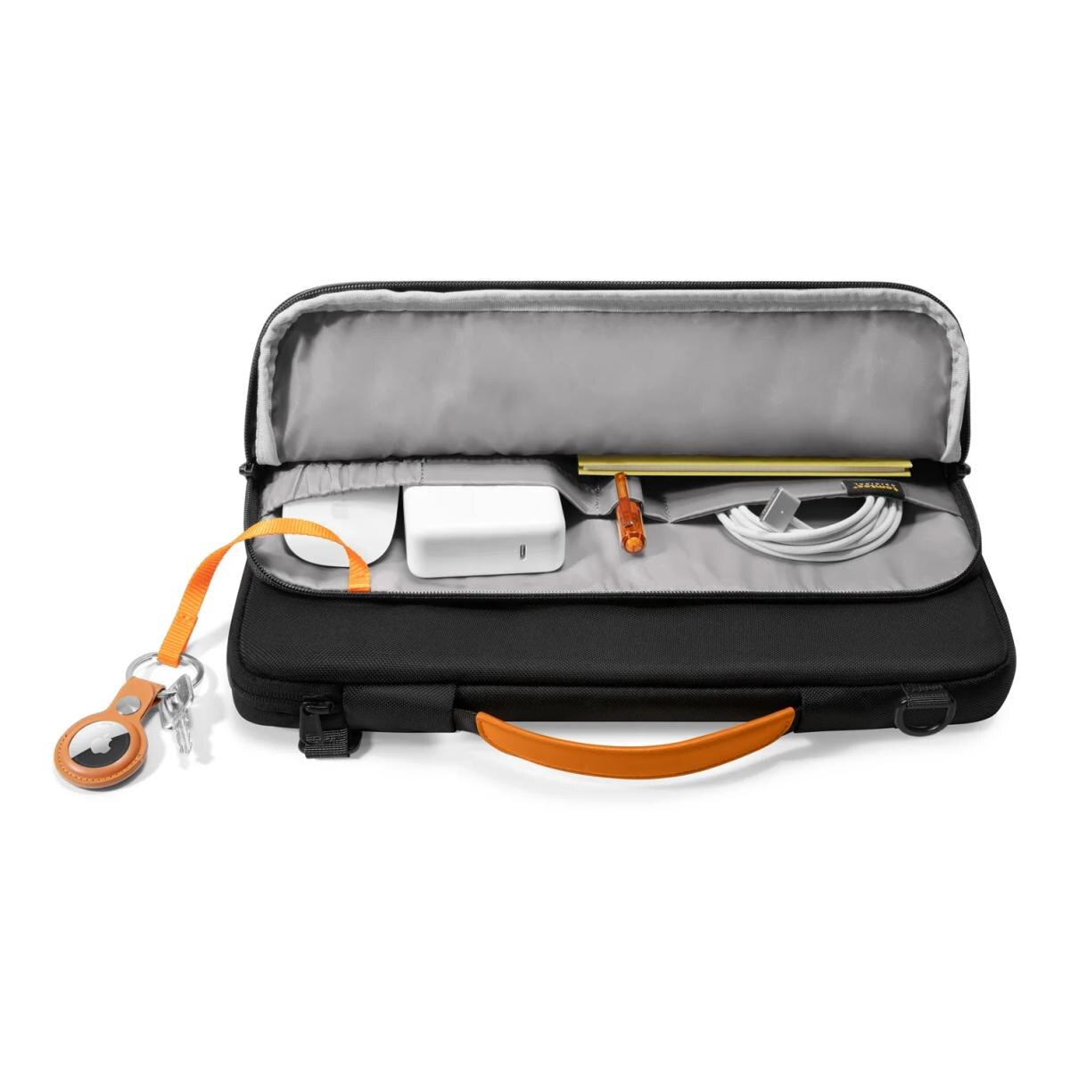 Mala de Ombro Tomtoc Defender A40 A40D3D1 para MacBook Pro 14" - Preto Preto-5