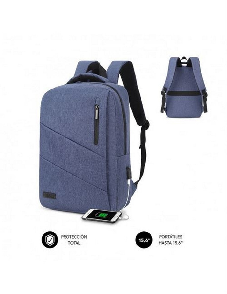 Mochila para Portátil 15,6" - Azul 3