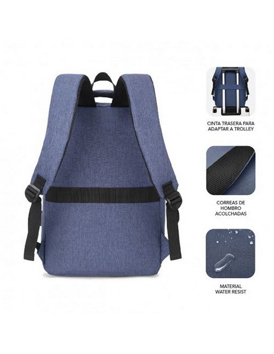 Mochila para Portátil 15,6" - Azul 4
