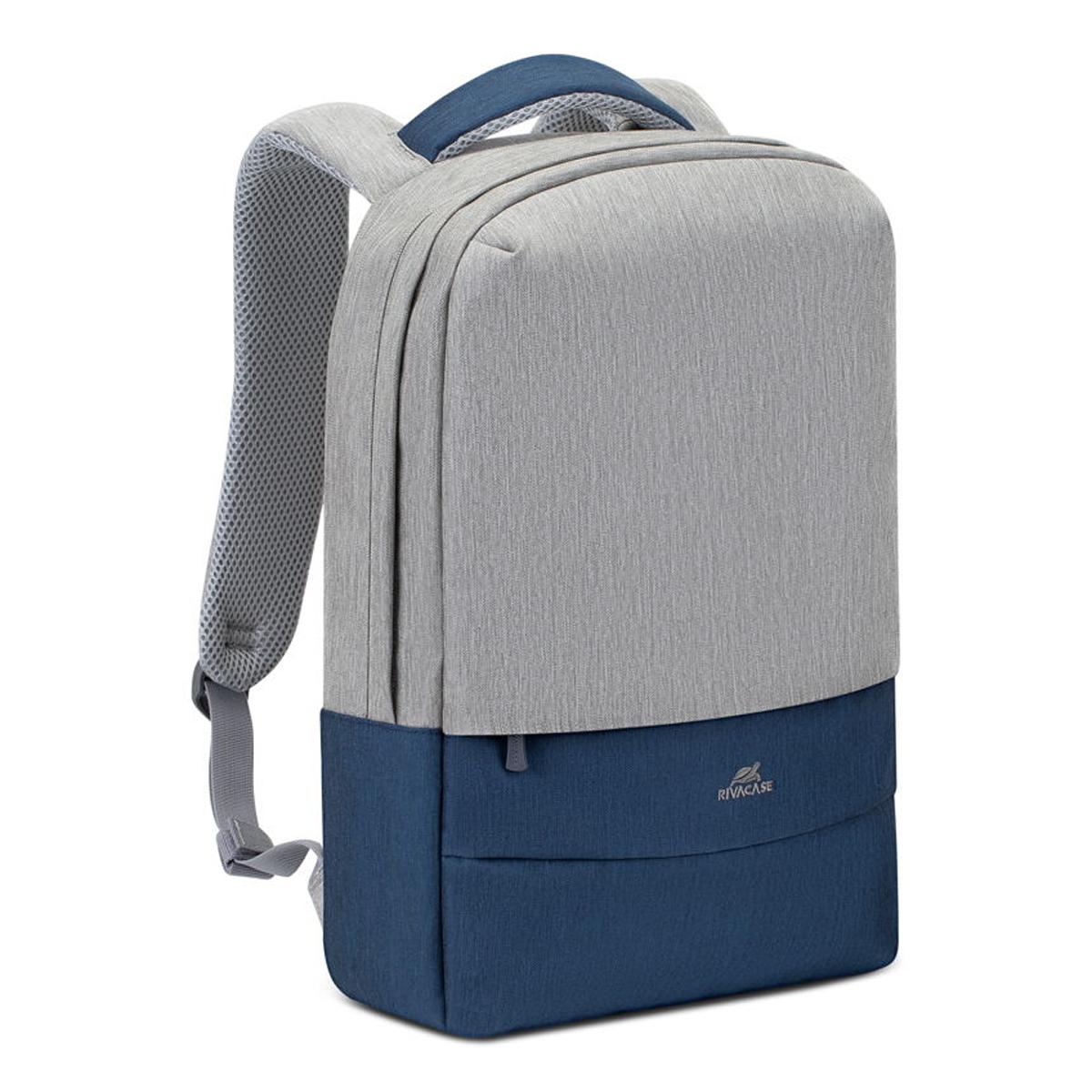 Imagem 0 de Mochila Rivacase 7562 Prater Anti-theft para Portátil 15.6" - Grey Dark blue