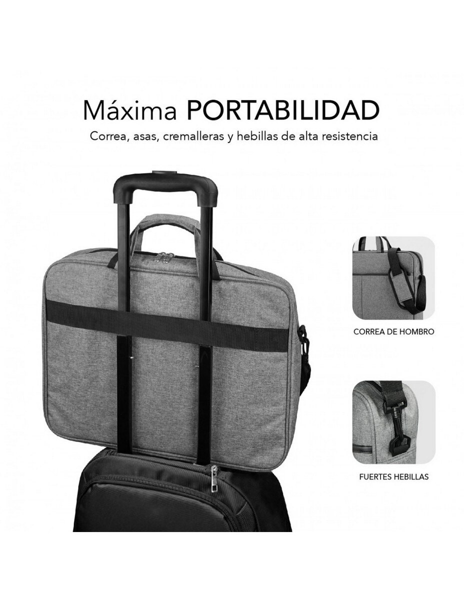 Mala para Portátil Subblim Elite 15,6" - Cinzento 3