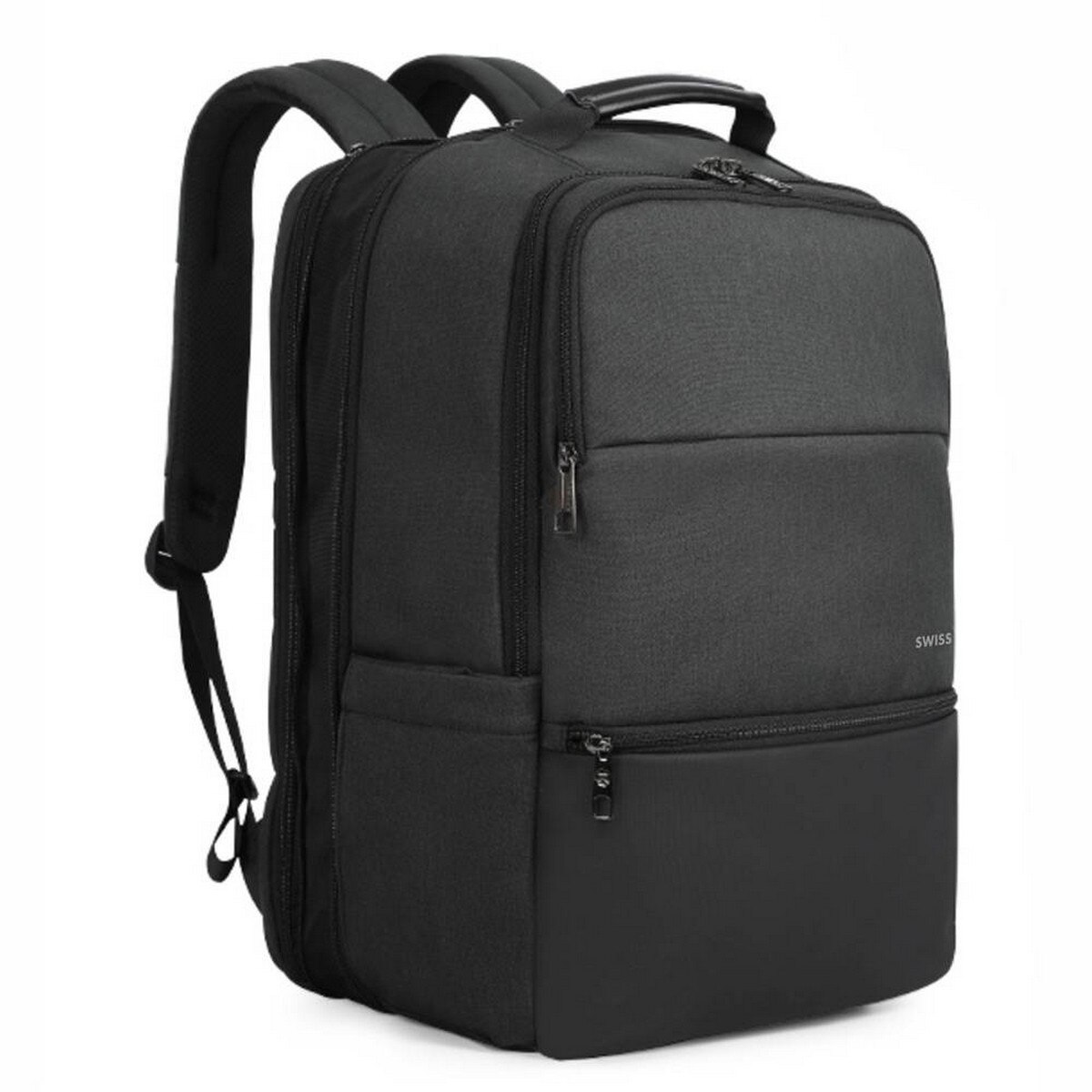 Mochila Swissten Laptop Backpack 15,6"- Preto 2