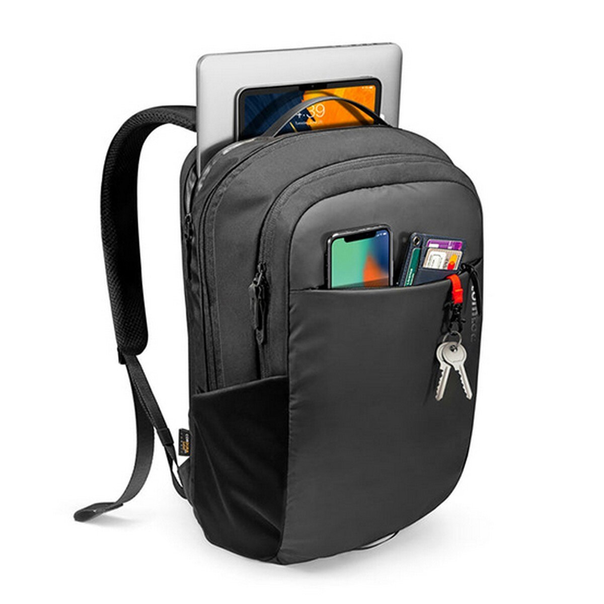 Mochila Tomtoc Explorer 26L para Portátil até 15.6" - Preto 6