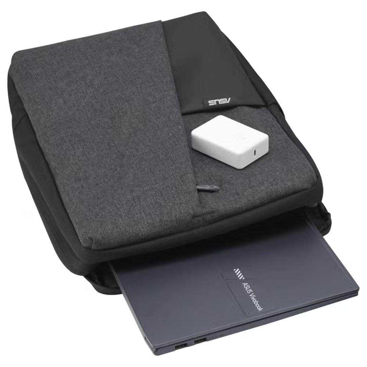 Mochila para Portáteis ASUS AP4600 - Preto e Cinzento Cinzento / Preto-4