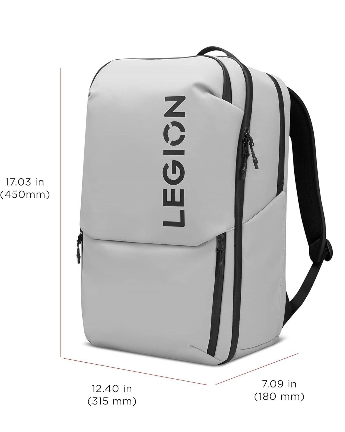 Mochila Gaming Lenovo Legion 17" Backpack GB800 - Cinzento Claro Cinzento-7