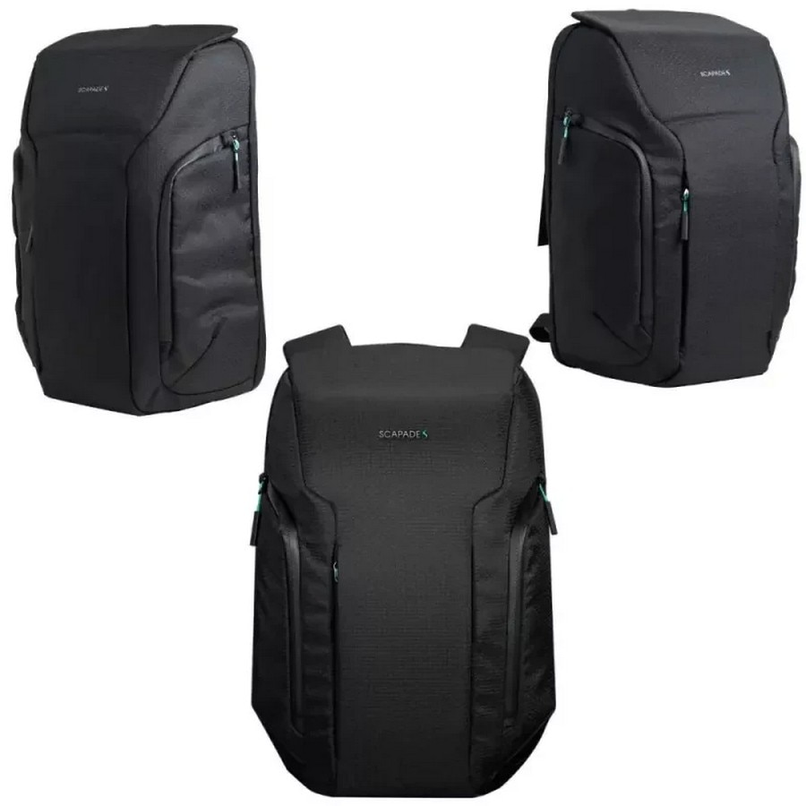 Mochila Scapade AirPack com Apple FindMy & TSA - Preto 3