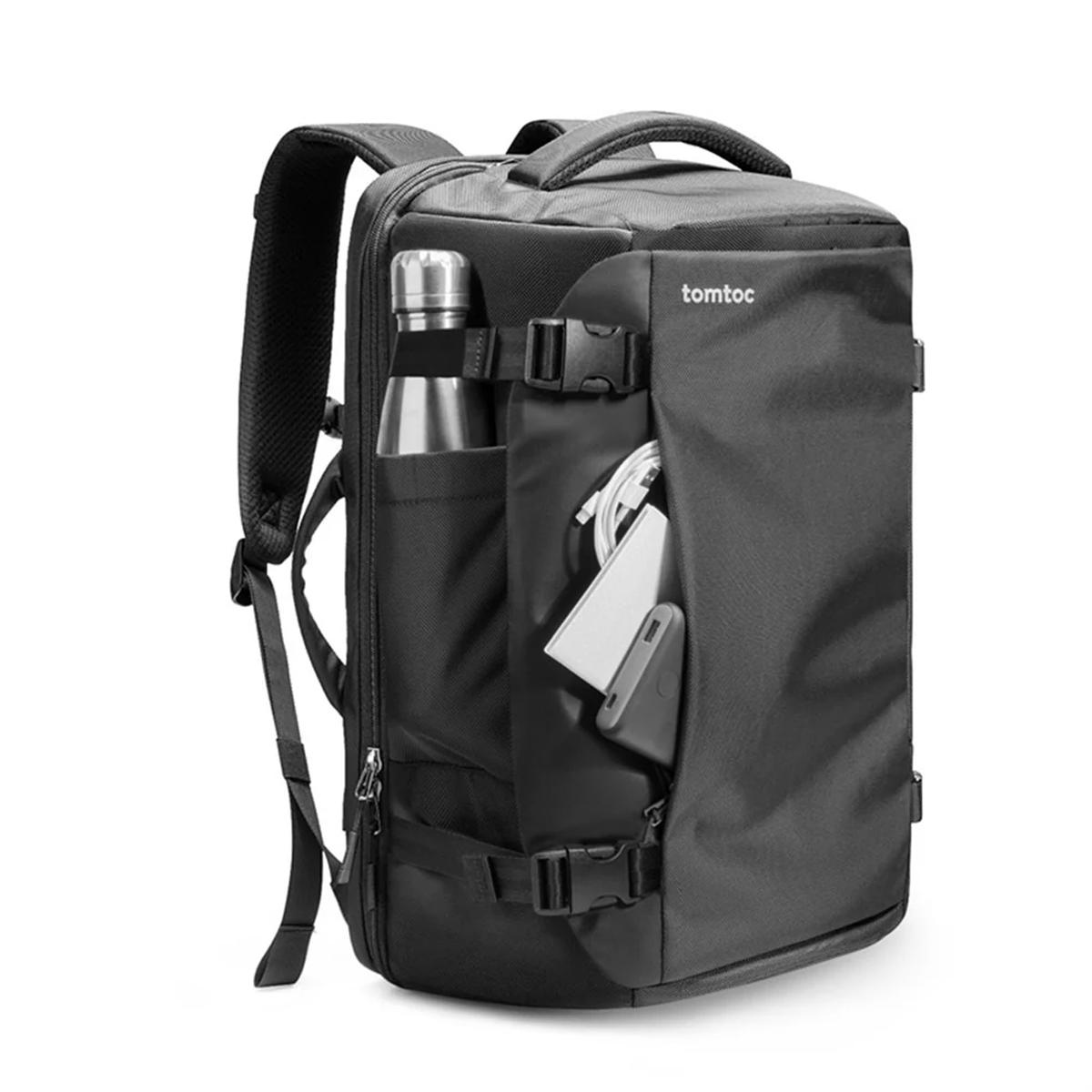 Mochila Tomtoc Navigator T66M1D1 Portáteis até 17,3" 40 L - Preto Preto-5