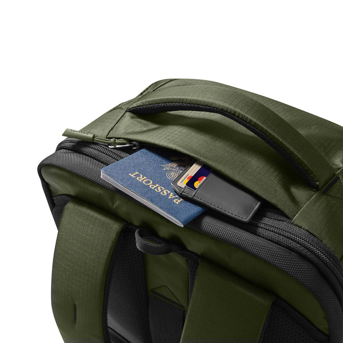 Mochila Tomtoc Navigator T66S1T1 para Portátil 17" 28 L - Verde Verde-4