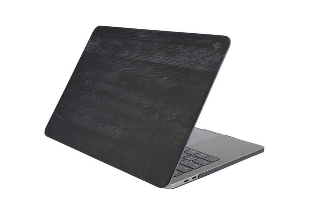 Imagem 0 de Capa GECKO MacBook Air 13" Clip on Case - Black Wood