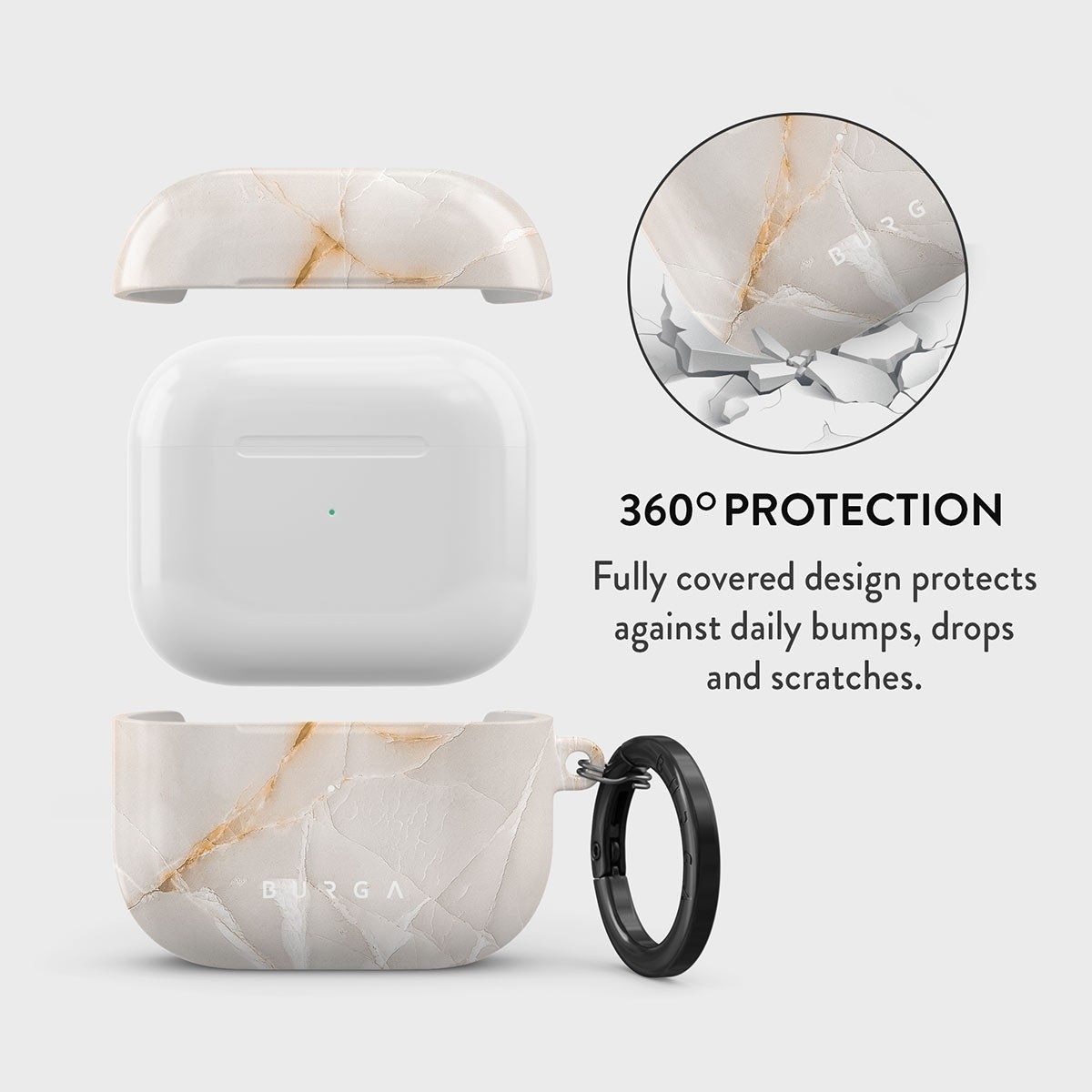 Capa Apple AirPods 3 - Vanilla Sand 2