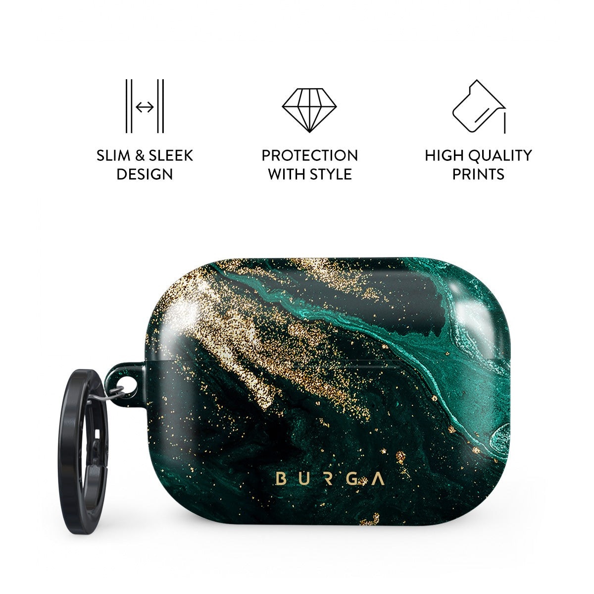 Capa Apple AirPods Pro 2 - Emerald 4