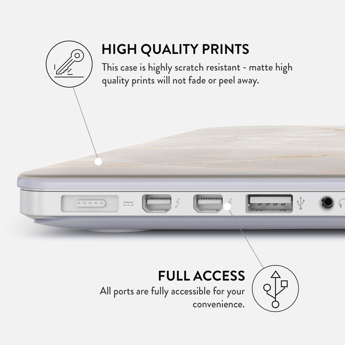 Capa Burga para MacBook Air 13" (V2022/2024) - Vanilla Sand 4
