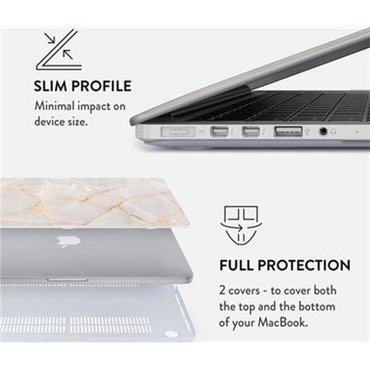Capa Burga para MacBook Pro 14" - Vanilla Sand 2