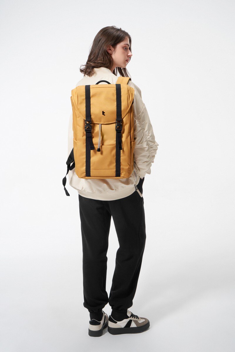 Mochila Vint Pack TomToc TA1M1Y1 para Macbook 15,6" - Amarelo Amarelo-3