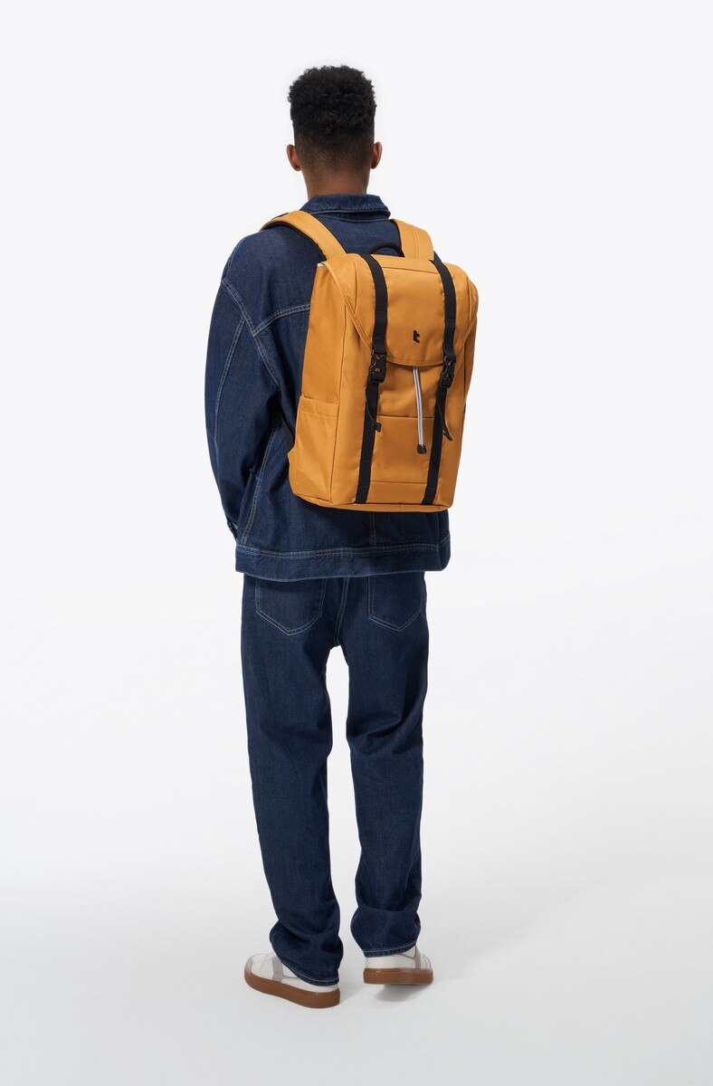Mochila Vint Pack TomToc TA1M1Y1 para Macbook 15,6" - Amarelo Amarelo-5