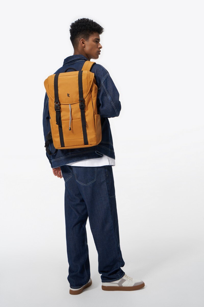 Mochila Vint Pack TomToc TA1M1Y1 para Macbook 15,6" - Amarelo Amarelo-6