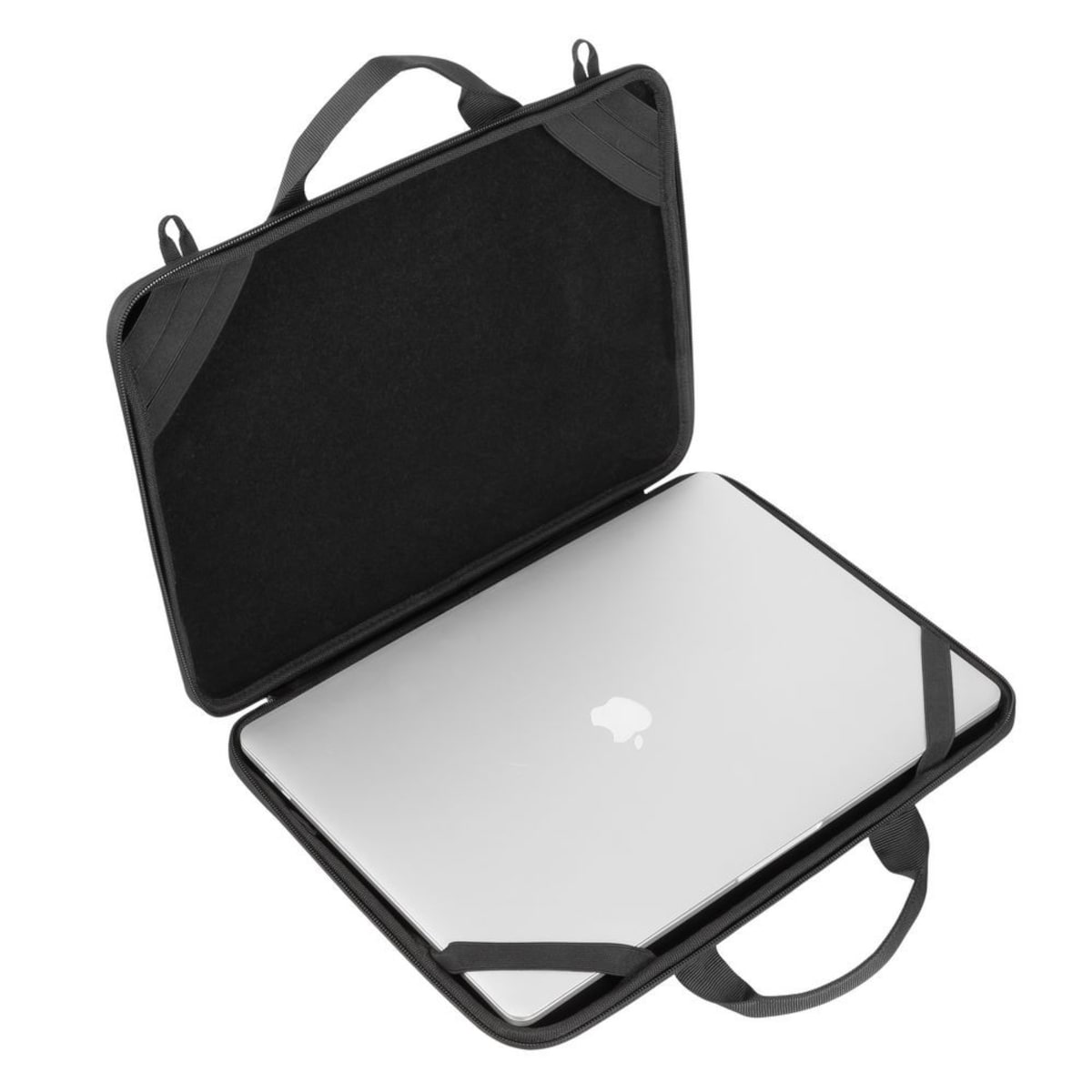 Mala para Computador Rivacase 5130 Hardshell MacBook Air 15 e Laptop 14" - Preto Preto-5