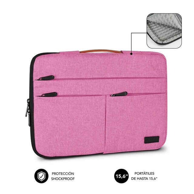 Imagem 0 de Bolsa Subblim Air Padding 360 Sleeve para Portáteis até 15,6" - Rosa