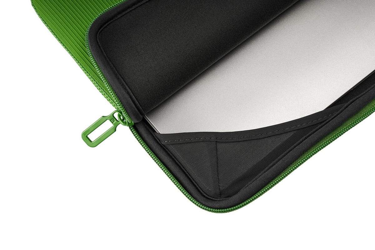 Bolsa Tucano Tecido Neoprene 4mm para MacBook Pro 13, MacBook Air 13 e Portateis 13" - Verde 6