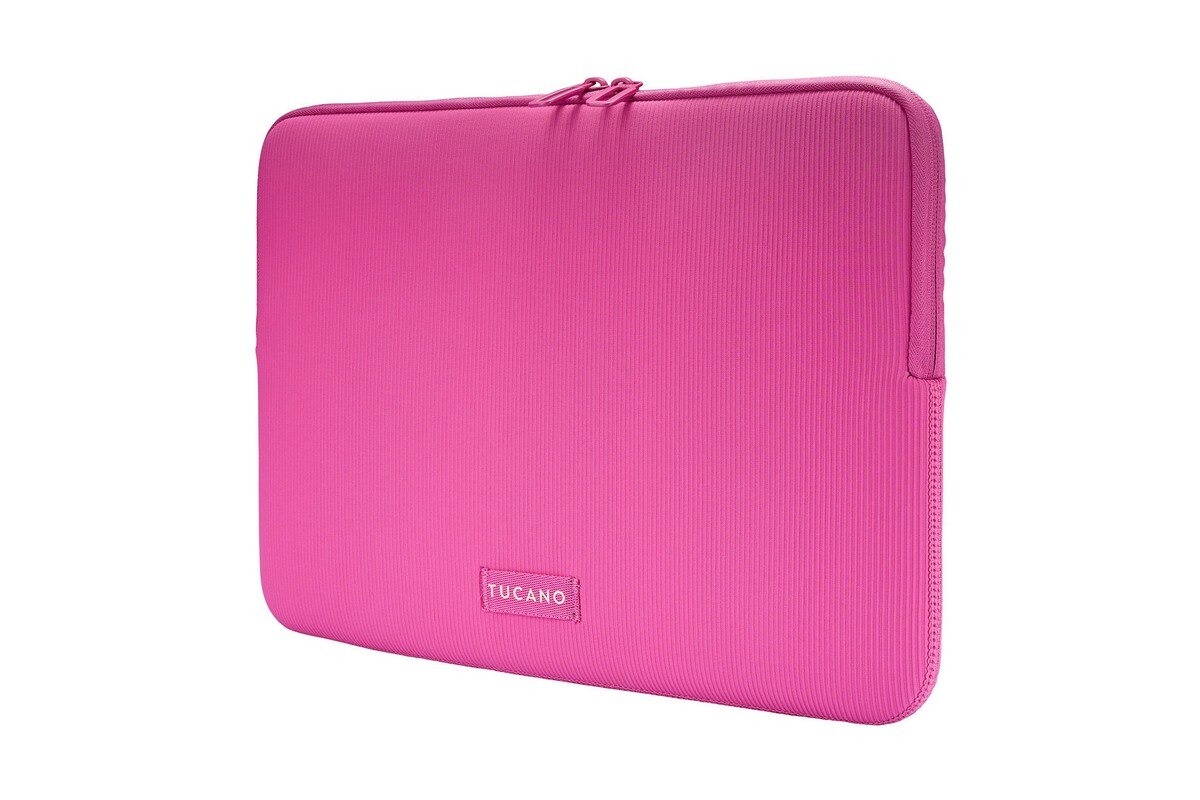 Bolsa Tucano Tecido Neoprene 4mm para MacBook Pro 16, MacBook Air 13 e Portateis 15,6" - Fúcsia Fúcsia-2
