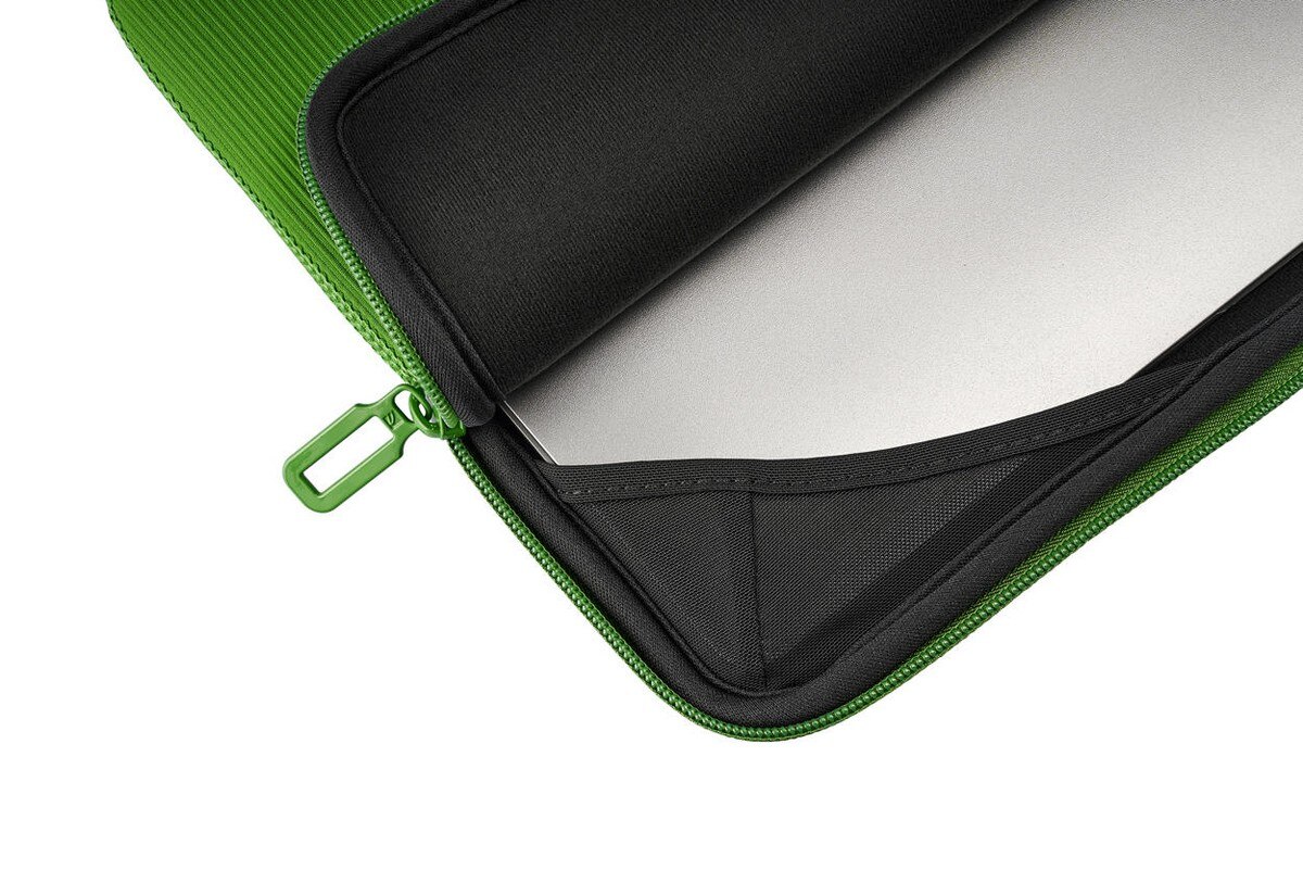 Bolsa Tucano Tecido Neoprene 4mm para MacBook Pro 16, MacBook Air 13 e Portateis 15,6" - Verde Green-6