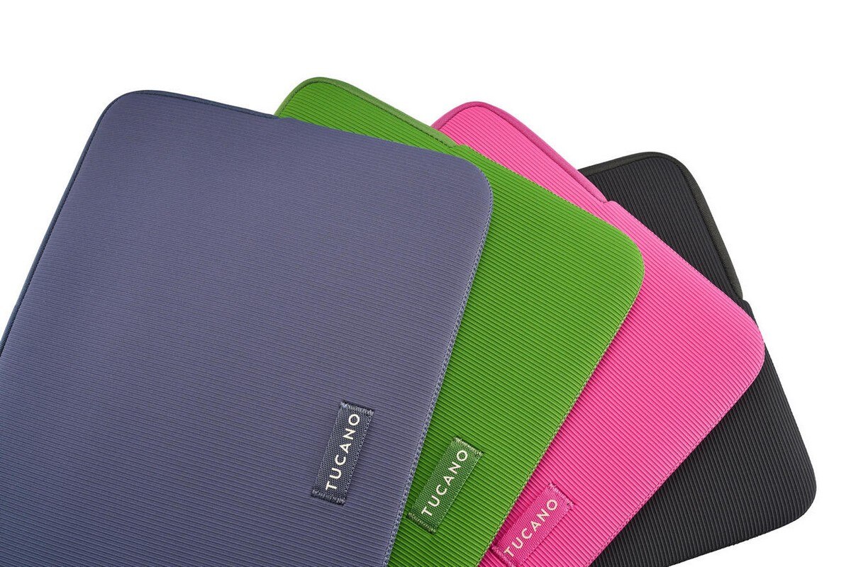 Bolsa Tucano Tecido Neoprene 4mm para MacBook Pro 16, MacBook Air 13 e Portateis 15,6" - Verde Green-12