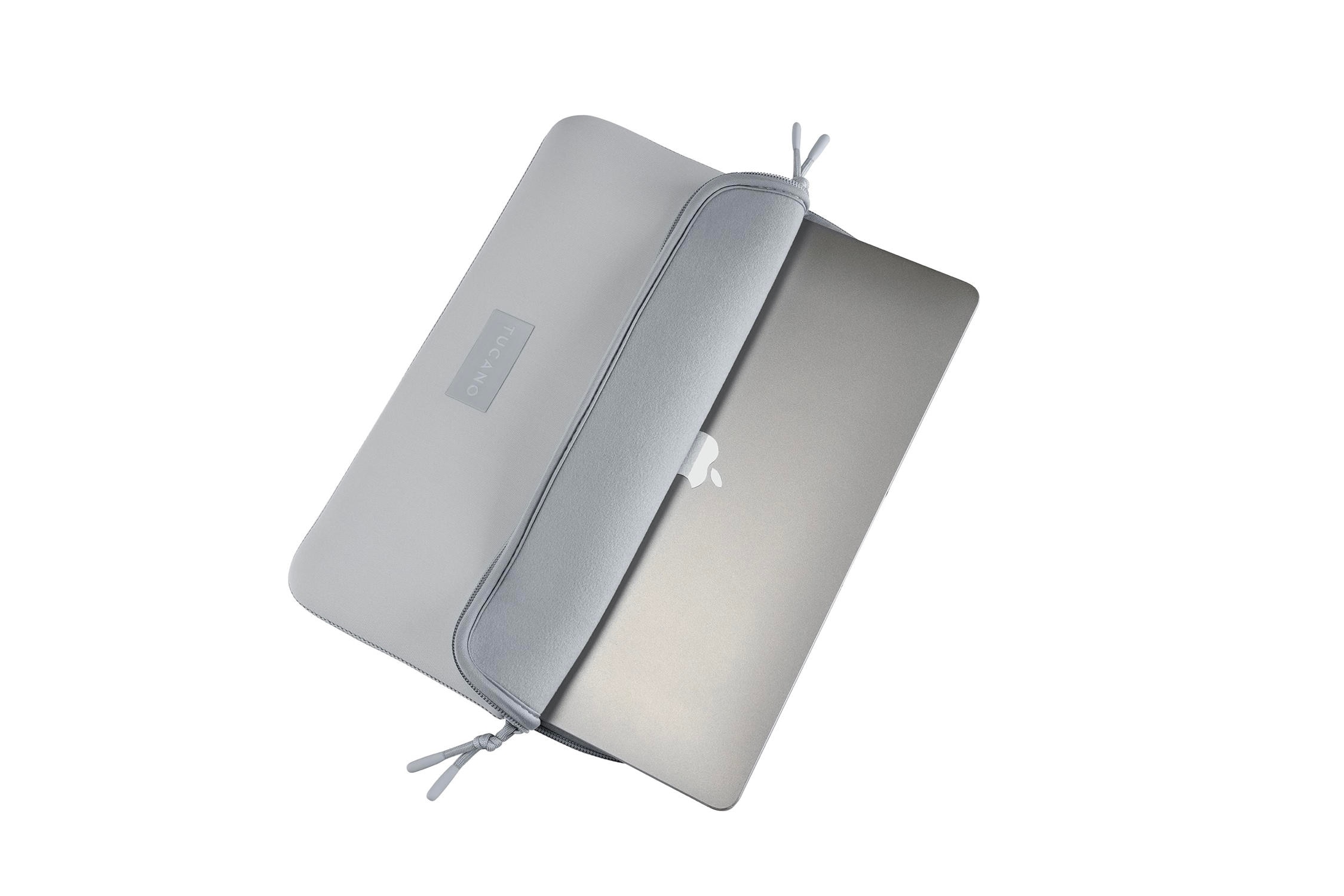 Capa Tucano Sleeve One para MacBook Neo Cinzento Prateado-7
