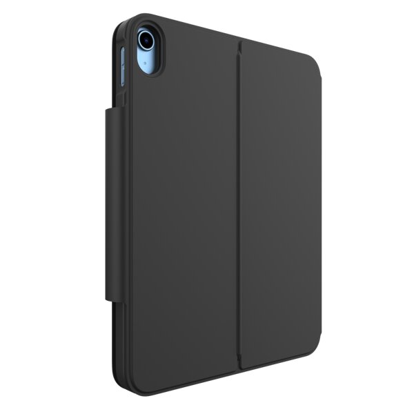 Capa com Teclado Apple iPad 16 em Pele (QWERTY em Português) - Preto Preto-7