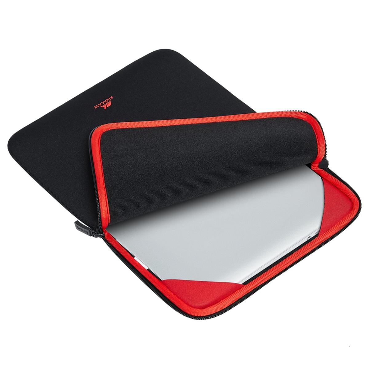 Capa Rivacase Vertical Antishock para MacBook 13" Preto-6