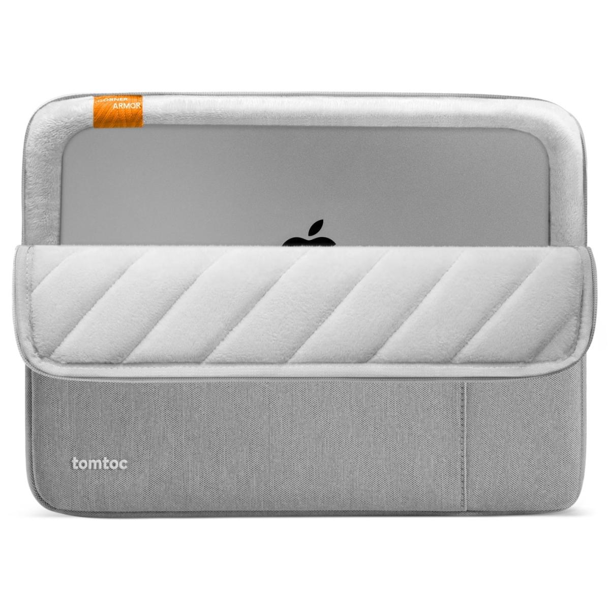 Capa Tomtoc Defender Laptop 13" - Dark Gray Dark Gray-4