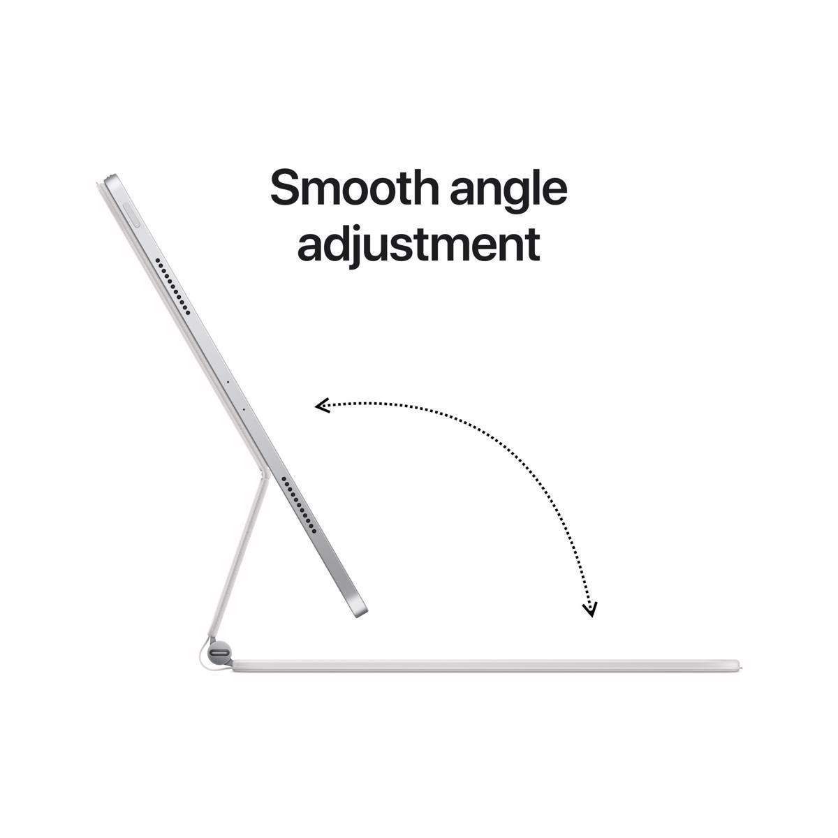 Teclado Apple Magic Keyboard para iPad Pro 12,9" (5.ª geração) - Branco - Português Branco-3
