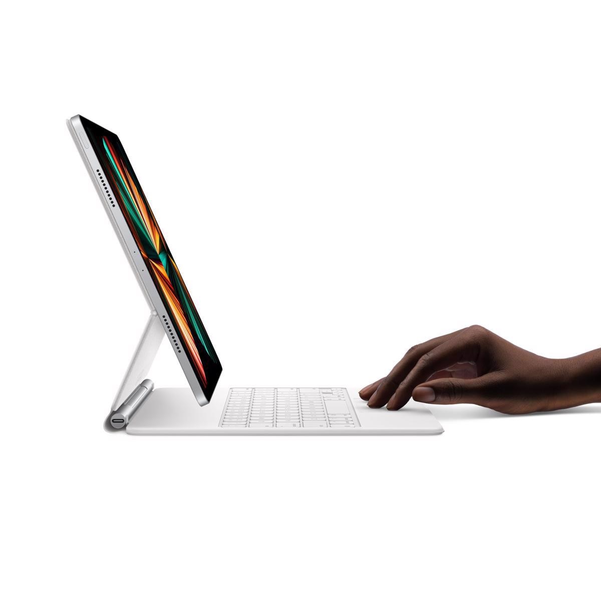 Teclado Apple Magic Keyboard para iPad Pro 12,9" (5.ª geração) - Branco - Português Branco-5