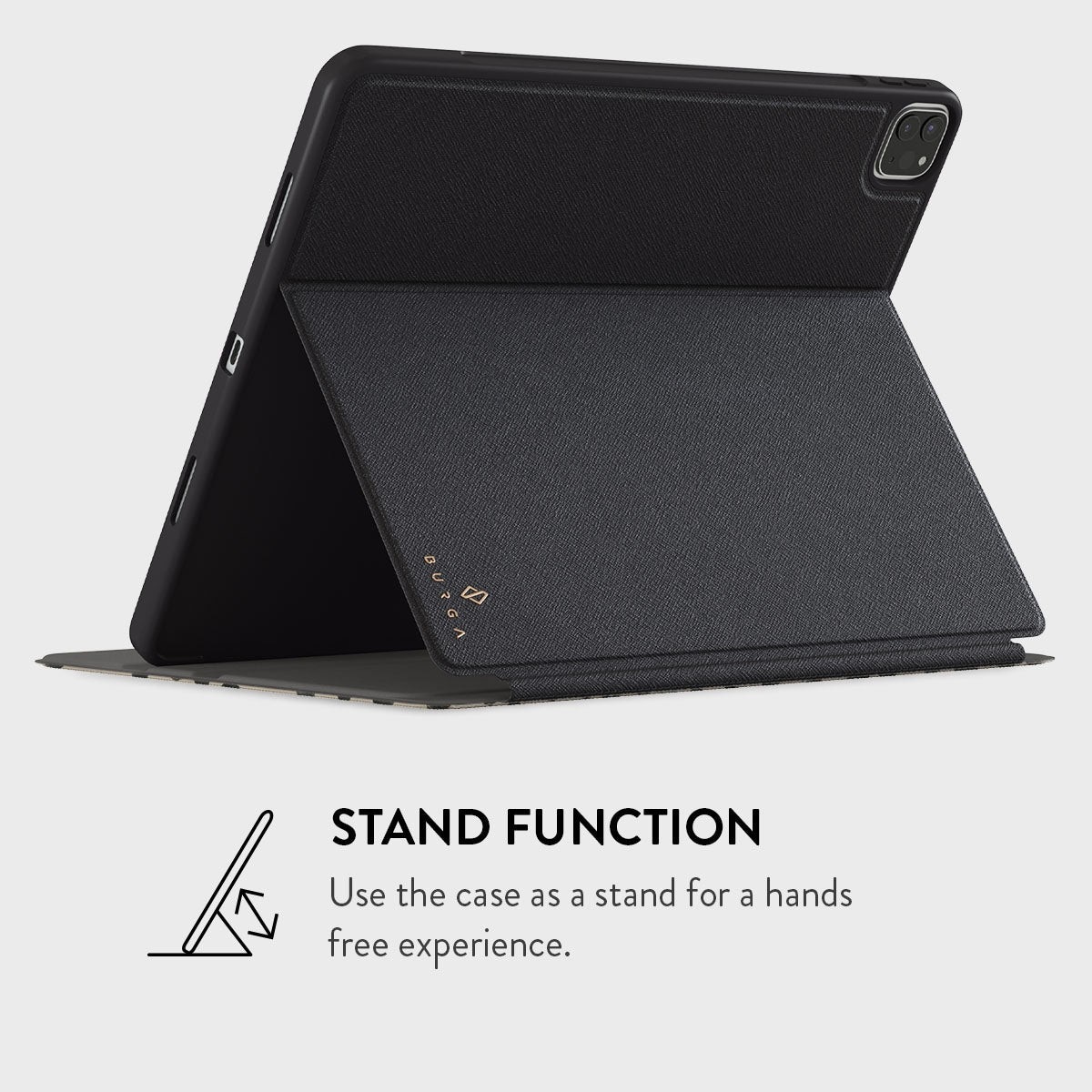 Capa Folio para iPad Pro 12,9" - Almond Latte 4