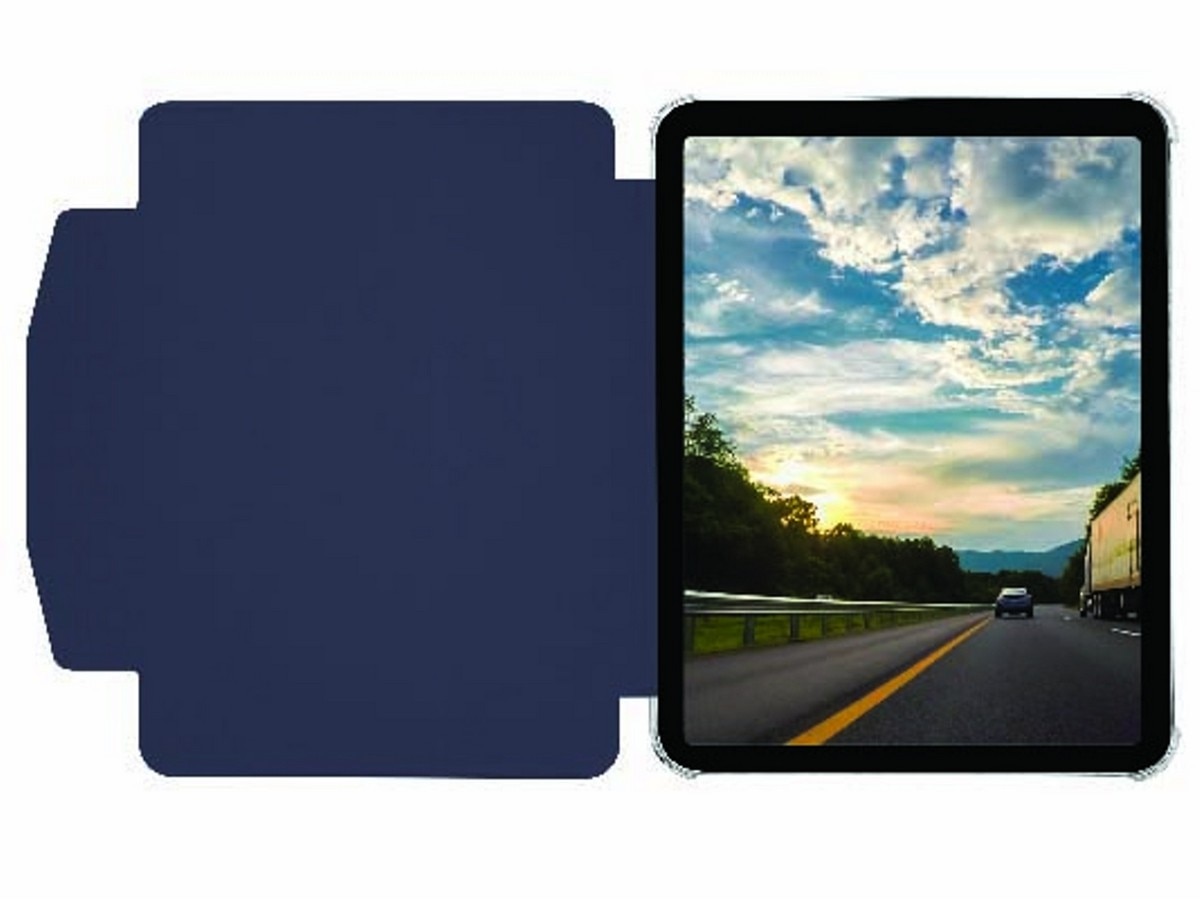Capa Macally Bookstand para iPad Air 13 - Azul 4