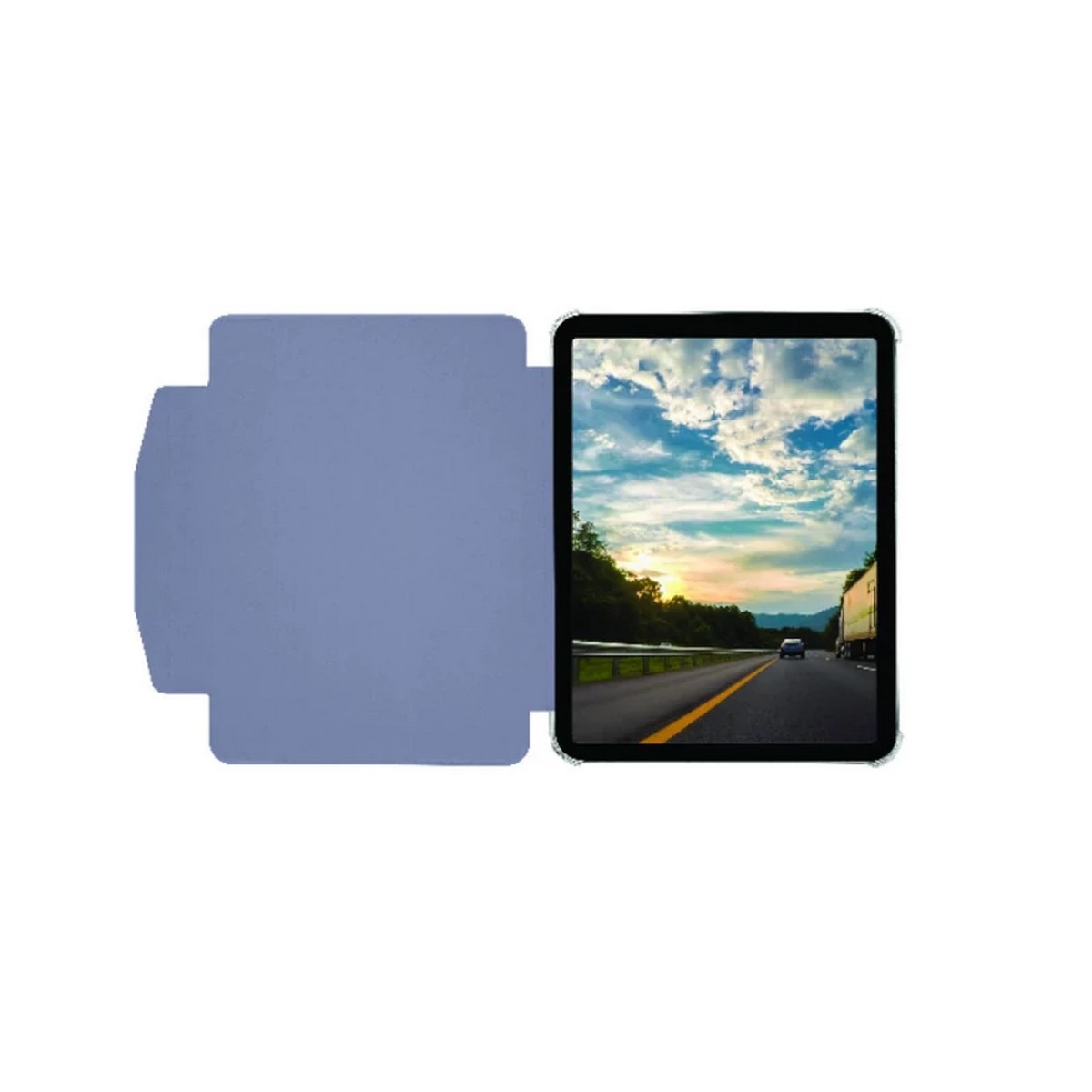 Capa Macally Bookstand para iPad Air 13 - Púrpura 4