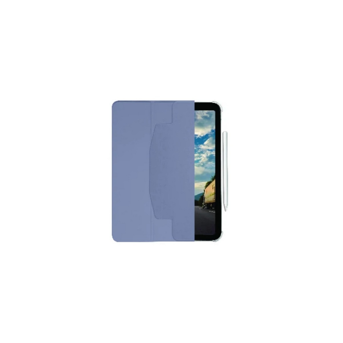 Capa Macally Bookstand para iPad Air 13 - Púrpura 10