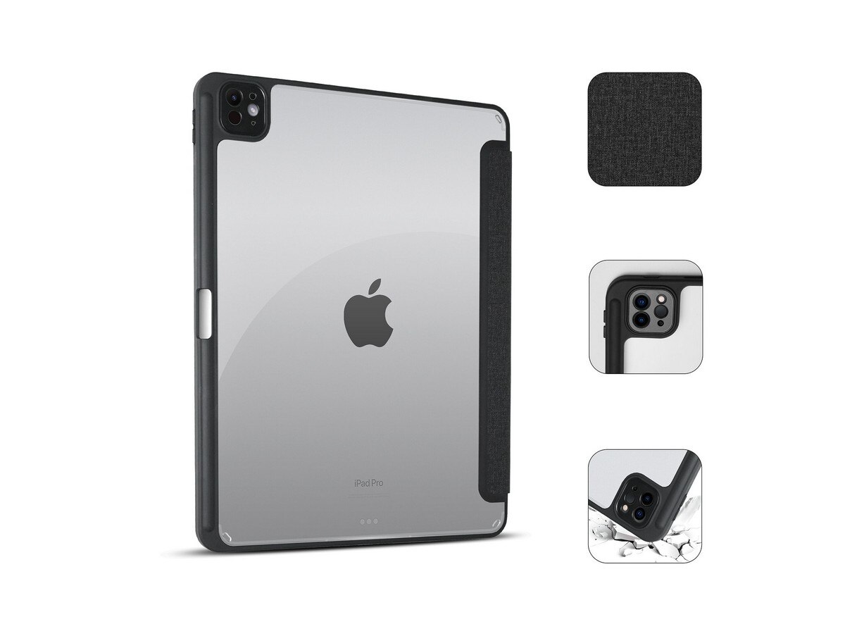 Capa Subblim Clear Shock iPad Pro 11 2024 - Preto 3