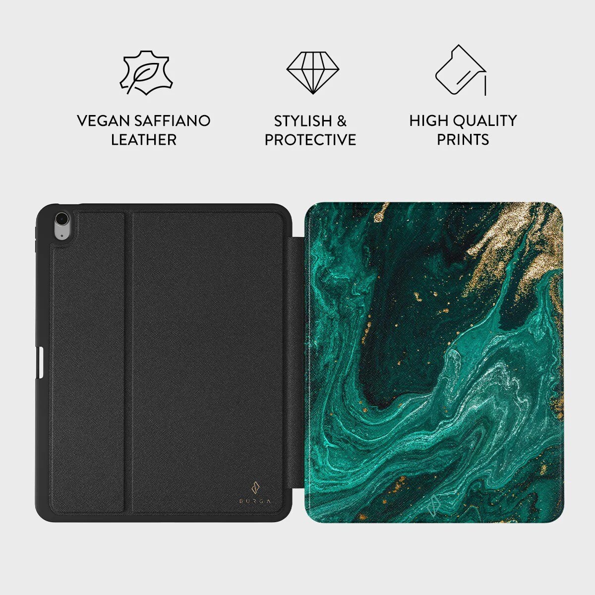 Capa Burga para iPad Air 13 - Emerald 2